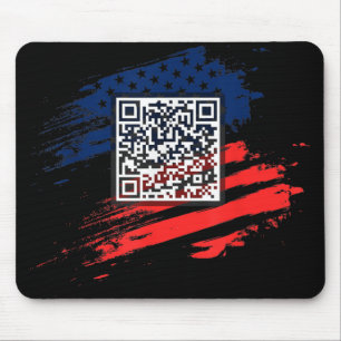 Grappig QR President Trump Dance Code Muismat