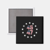Grappig Qr President Trump Dance Code (op Byck) 7 Magneet (Voorkant / Achterkant)