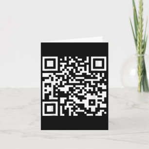 Grappig Qr President Trump Dance Code (op Byck) Kaart
