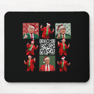 Grappig QR President Trump Kerst Dansdans M Muismat