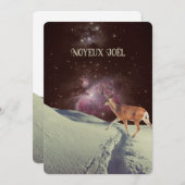 Grappig Quebecois Frans Canadees Kerstmis Feestdagenkaart (Voorkant / Achterkant)