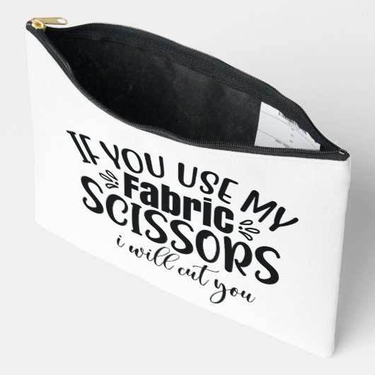 Grappig quilting project of accessoiretas etui (Open)
