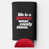 Grappig Quote Life is een reis ... (Achterkant)