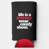 Grappig Quote Life is een reis ... (Voorkant)