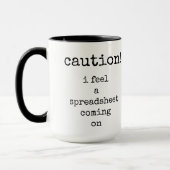 Grappig, Quote, Tekst, Koffie Mok (Links)