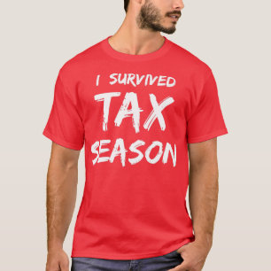 Grappig quotI Survived Tax Seasonquot Accountant M T-shirt
