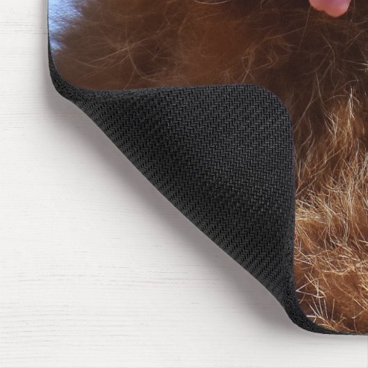 Grappig Raccoon die het uittikt is Tongue Muismat (Hoek)