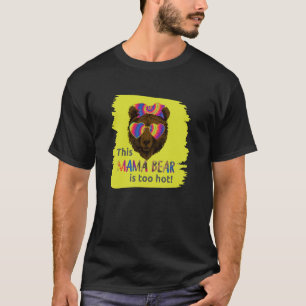 Grappig Rainbow Mama Beer voor Moederdag T-shirt