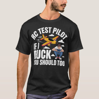 Grappig Rc-vliegtuig afstandsbediening Rc T-shirt