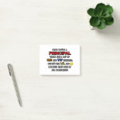Grappig rector... OMG WTF LOL Post-it® Notes (Kantoor)