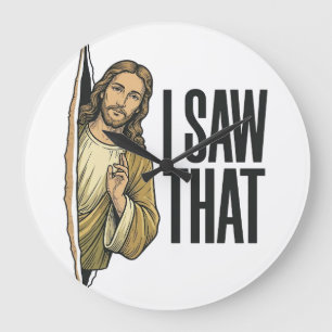 Grappig Religieus Ik Zag Dat Vintage Grote Klok
