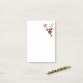 Grappig rendier gluurt Kerstmis meme Post-it® Notes (Op bureau)