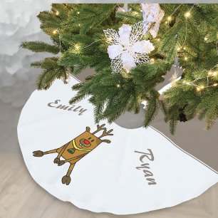 Grappig rendier  kerstboom rok