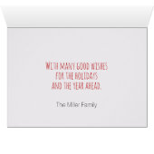 Grappig Rendier Nieuwjaar Kerstboom 2025 (Binenzijde Horizontaal (Onderkant))