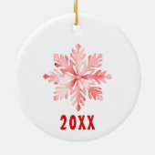 Grappig rendier papa gepersonaliseerd Ornament (Achterkant)