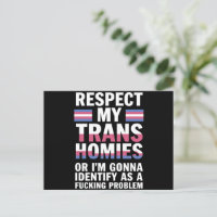 Grappig Respecteer Mijn Trans Homies Gay Pride Maa