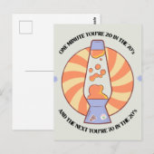 Grappig Retro 70-er jaren  Briefkaart (Voorkant / Achterkant)