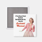 Grappig Retro Bunco Magneet (Voorkant / Achterkant)