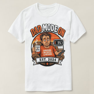 Grappig Retro Cadeau voor Vader T-shirt