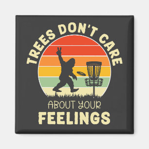 Grappig Retro Disc Golf ontwerp Frisbee-liefhebb Magneet