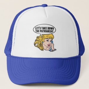 Grappig Retro Feministische Pop Art Anti-Patriarch Trucker Pet
