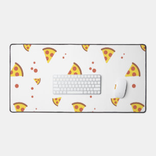 Grappig Retro Pepperoni Pizza Minimalistisch Patro Bureaumat