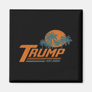 Grappig Retro  Shirt (2 Side) Amerika's Golf Magneet