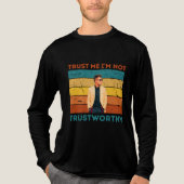 Grappig Retro Shirt – Sarcastisch Quote T-shirt  s (Voorkant volledig)