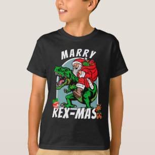 Grappig REX-Max Kerst Kind T-shirt
