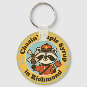 Grappig Richmond-cadeau voor esliefhebbers Sleutelhanger