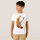 Grappig Rock’n’Roll Banaan T-Shirt (Voorkant volledig)