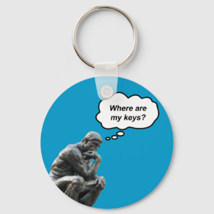 Grappig Rodin's dikkere beeld - waar zijn mijn sle Sleutelhanger