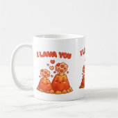Grappig romantisch cadeau koffiemok (Links)