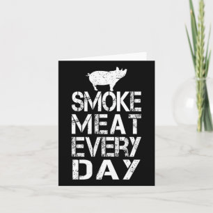 Grappig Rookvlees Elke Dag Vader's Papa Bbq Mannen Kaart