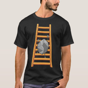 Grappig Rotsklimmen Voor Mannen Vrouwen Klimmer La T-shirt