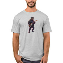 Grappig Rottweiler Rockster T-Shirt