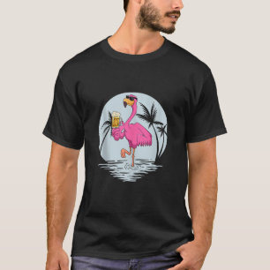 Grappig roze flamingobird met Mok van Bierzomer V T-shirt