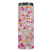 grappig roze thermosbeker (Achterkant)