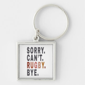Grappig Rugby Weekender ,voor Rugby Mom, Gift Idee Sleutelhanger