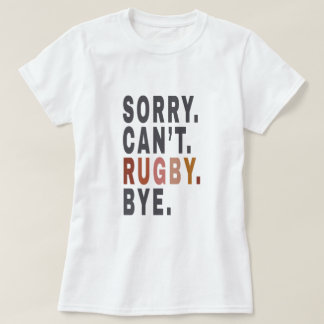 Grappig Rugby Weekender ,voor Rugby Mom, Gift Idee T-shirt