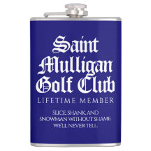 Grappig Saint Mulligan Golf Club Levenslang Lid