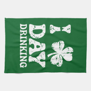 Grappig Saint Patricks Day Feest St Pats Grappige Theedoek