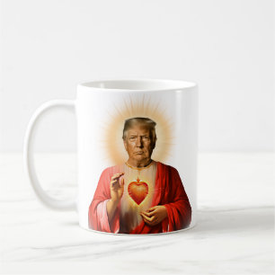 Grappig Saint Trump gebed Koffiemok