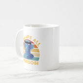 Grappig Sam Eagle Je bent allemaal Weirdos Gift Mo Koffiemok (Voorkant links)