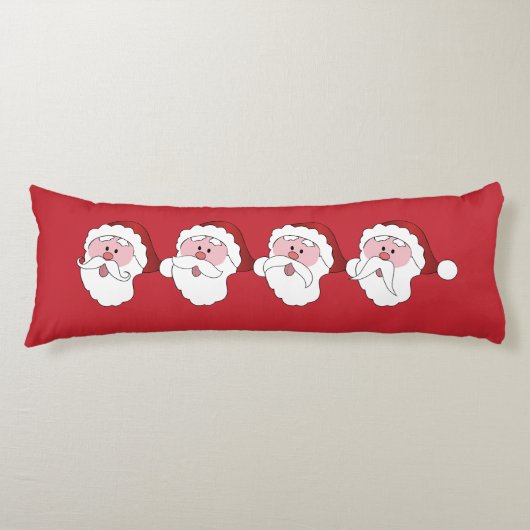 Grappig Santa aangepaste lichaam kussen (Voorkant)