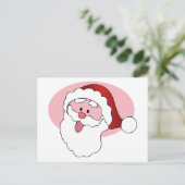 Grappig Santa custom briefkaart (Staand voorkant)