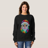 Grappig Santa Hat Karakter T-shirt (Voorkant volledig)