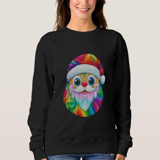 Grappig Santa Hat Karakter T-shirt (Voorkant)