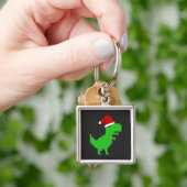 Grappig Santa Trex sleutelhanger (Hand)