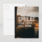 Grappig Sarcasme Verjaardag Oudere Leeftijd Briefkaart (Voorkant / Achterkant)